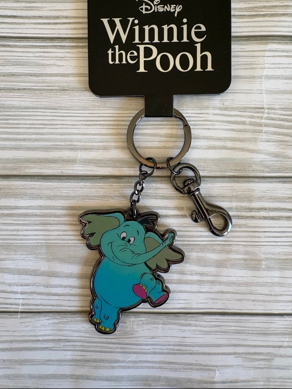 🐘Loungefly Disney Winnie the Pooh Heffalump Lenticular Keychain
